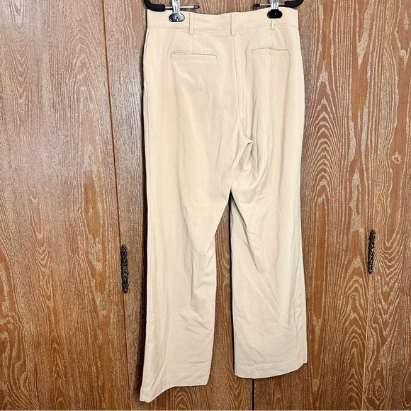 Counterparts Womens Business Casual Pants Sz 8 Tan Straight Leg Formal Work Pant - Picture 6 of 11